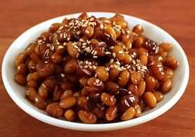 Beans, soya, dried, boiled in unsalted water